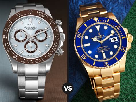 rolex submariner vs daytona|rolex daytona reference 126.